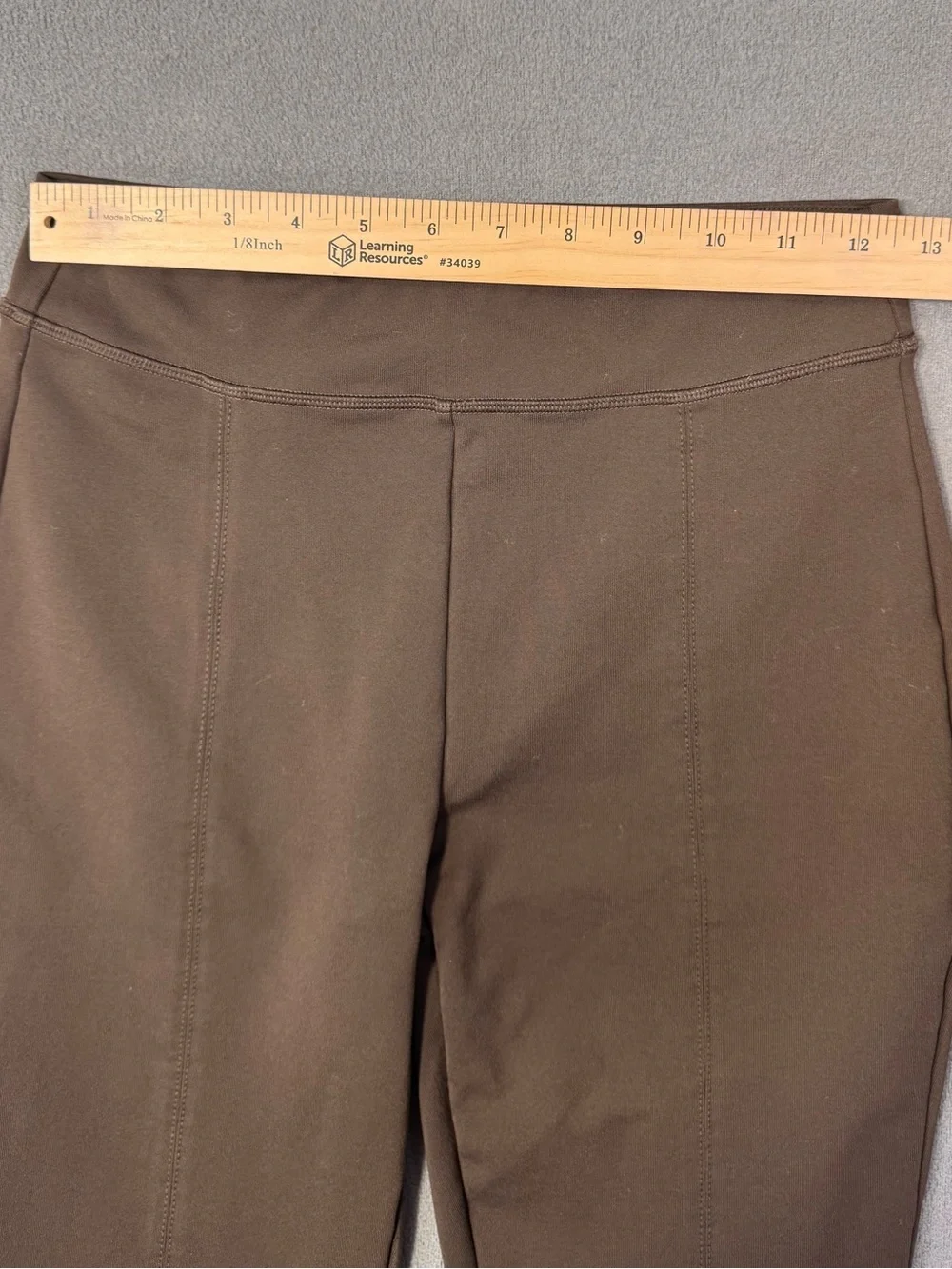 ALO Yoga Airbrush High Waist Flare Flutter Leggings with Front Slits, Size Small